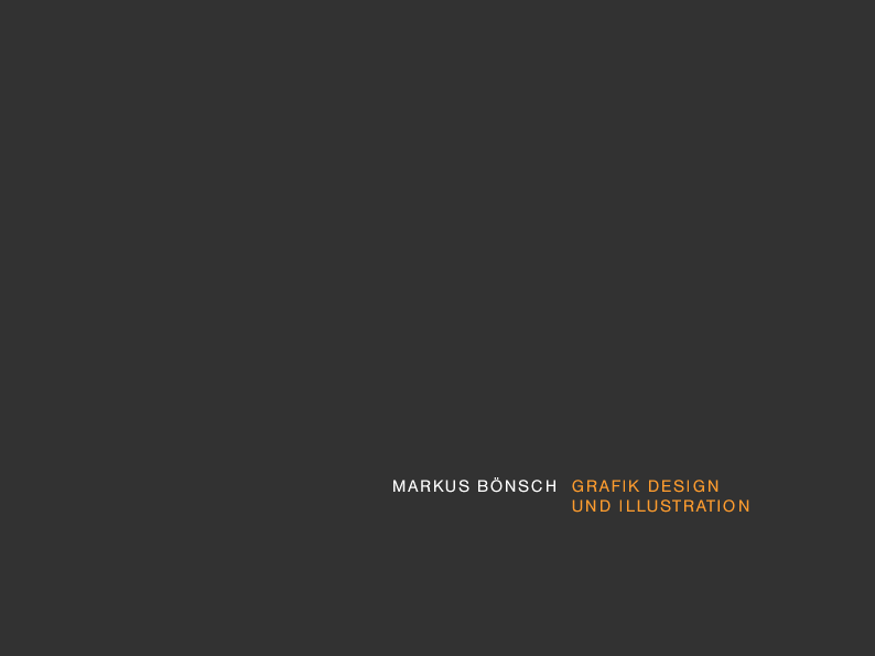 Markus Bönsch - Grafik Design und Illustration